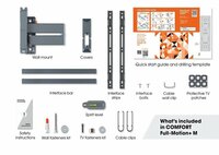 Vogel&#039;s Comfort TVM3445 | Draai- en kantelbare TV-beugel | 32-65&quot; | max 25kg | VESA 400x400