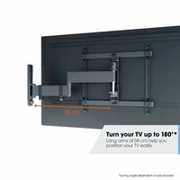 Vogel&#039;s Comfort TVM3445 | Draai- en kantelbare TV-beugel | 32-65&quot; | max 25kg | VESA 400x400