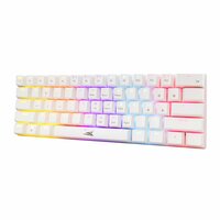 Baracuda DOLPHIN RGB 60% | Bedraad Gaming Toetsenbord | Red Switches | Anti-Ghosting | QWERTY | Wit