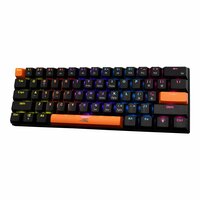 Baracuda DOLPHIN RGB 60% | Bedraad Gaming Toetsenbord | Blue Switches | Anti-Ghosting | QWERTY | Zwart