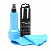 SBOX Schermreiniger CS-5005 | 150 ml | Met Microvezeldoekje | Blauw