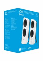 Logitech Z207 | 2.0 Luidsprekerset | Bluetooth en 3,5mm | Zwart/Wit