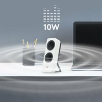 Logitech Z207 | 2.0 Luidsprekerset | Bluetooth en 3,5mm | Zwart/Wit