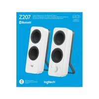 Logitech Z207 | 2.0 Luidsprekerset | Bluetooth en 3,5mm | Zwart/Wit