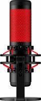 HyperX QuadCast | USB-microfoon | Rode verlichting | Voor pc en console | Zwart/Rood | Open Box