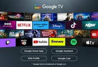 TCL 55V6C | 55&quot; 4K Ultra HD DLED Smart TV | Google TV | Dolby Vision | 60Hz (2025)