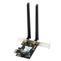 ASUS PCE-AXE5400 Interne WLAN-kaart | Wi-Fi 6E (802.11ax) | 2402 Mbit/s | Tri-band (2,4 GHz / 5 GHz / 6 GHz) | Bluetooth 5.2