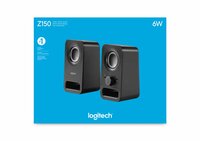 Logitech Z150 | 2.0 Luidsprekerset | 3W RMS | Helder Stereogeluid | Zwart