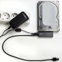 ACT AC1515 | 2,5 inch &amp; 3,5 inch SATA HDD/SSD naar USB 3.2 Gen 1 Adapter