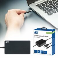 ACT AC2005 | Universele USB-C Notebook Lader | 65 Watt PDP | 2,75 Meter