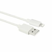 ACT kabel | USB-A naar Lightning | iOS compatibel | 1 m | Wit | AC3092