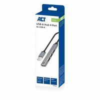 ACT AC6225 | USB 2.0 Interface Hub | 480 Mbit/s | Grijs