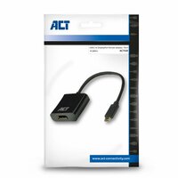 ACT AC7320 | USB-C naar DisplayPort Adapter | 0,15 m | Zwart