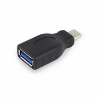 ACT kabel-tussenstuk | USB-A naar USB-C | Zwart | AC7355