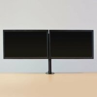 ACT AC8302 | Verstelbare Monitor-bureaubeugel | Tot 32&quot; | Max 8kg | VESA 100x100 | 2 Monitoren