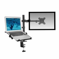 ACT AC8305 | Notebookstandaard tot 15.6&quot; &amp; Monitorarm tot 32&quot; | Zwart