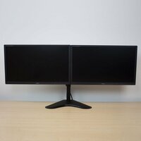 ACT AC8320 | Verstelbare Monitor-bureausteun | Tot 32&quot; | Max 8kg | VESA 100x100 | 2 Monitoren