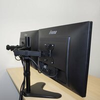 ACT AC8320 | Verstelbare Monitor-bureausteun | Tot 32&quot; | Max 8kg | VESA 100x100 | 2 Monitoren