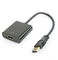 Gembird grafische adapter | USB naar HDMI | 1920 x 1080 pixels | Zwart | A-USB3-HDMI-02