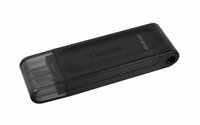 Kingston DataTraveler 70 | 64GB USB-C 3.2 Flash Drive | Zwart