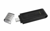 Kingston DataTraveler 70 | 64GB USB-C 3.2 Flash Drive | Zwart