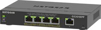 GS305EPP-100PES | 5-poorts Gigabit Smart Managed Plus PoE+ Switch | 120W PoE-vermogen | VLAN/QoS | Webbeheer