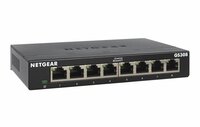 NETGEAR GS308-300PES | Unmanaged L2 | Gigabit Ethernet (10/100/1000 Mbps)