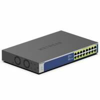 GS516PP-100EUS | 16-poorts Gigabit Unmanaged PoE+ Switch | 260W PoE-vermogen | Plug-and-play