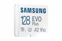 Samsung EVO Plus | MicroSDXC | 128GB | Class 10 | UHS-I U3 | Betrouwbare Opslag