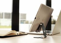 Mobiparts Tablet Stand | Verstelbare Tablethouder van Metaal | Maat L