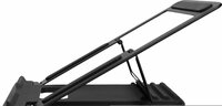 Mobiparts Laptopstandaard | Metaal | Zwart | Geschikt tot 17.3&quot;