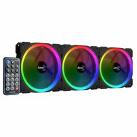 Aerocool Orbit RC ARGB 3 Pack | 120mm Case Fans met Remote Control