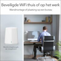 Netgear Orbi Pro Mini (2-pack) | Dual-band WiFi 6 Mesh Router | Gigabit Ethernet | AX1800