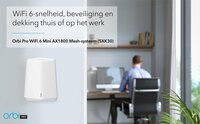 Netgear Orbi Pro Mini (2-pack) | Dual-band WiFi 6 Mesh Router | Gigabit Ethernet | AX1800