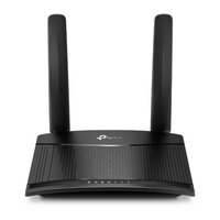 TP-Link TL-MR100 | 4G LTE Router | WiFi 4 (2,4 GHz) | Ethernet Fast (10/100 Mbps) | Zwart
