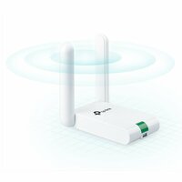 TP-Link TL-WN822N | Wi-Fi 4 USB Adapter | 300 Mbps | 2,4 GHz | Dual Antennes | USB 2.0 | Zwart