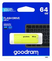 Goodram UME2 | USB-A 2.0 Flash Drive | 64GB | Geel