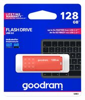 Goodram UME3 | 128GB USB-A 3.2 Flash Drive | Oranje