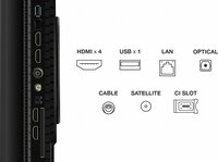 TCL 55T8C | 55&quot; 4K Ultra HD QLED Smart TV | 120Hz | Google TV + Wifi | Dolby Vision &amp; HDR10+ | HDMI 2.1 (2025)