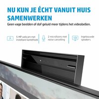 HP E24m G4 23,8" | 1920x1080 FHD IPS | 5ms | 99% sRGB | USB-C met 65W Power Delivery | 5MP Pop-up Webcam | Stereo Speakers | Microfoon | Monitor