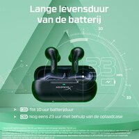 HyperX Cloud MIX Buds | Draadloze In-Ear Gaming Oordopjes | Bluetooth | Zwart