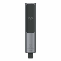 Logitech Spotlight Presenter | Draadloos | Bluetooth &amp; USB 2.4 GHz | Bereik tot 30 meter | Grijs