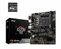 MSI A520M PRO | Socket AM4 | AMD A520 | 2xDDR4 | Micro-ATX | Moederbord