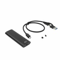 ACT AC1615 | USB-C M.2 NVMe/PCIe SSD Behuizing | Tool-Free | Aluminium | USB 3.2 Gen2 (10 Gbps)