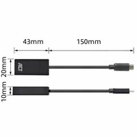 ACT AC7305 | USB-C naar HDMI Adapter | 0,15 m | Zwart