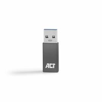 AC7375 ACT kabel-tussenstuk | USB-C naar USB-A | Grijs
