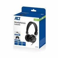 ACT AC9300 | On-Ear Bedrade 3,5mm Koptelefoon | Zwart