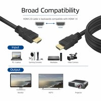 ACT AK3917 HDMI Kabel | 1,5 m | High Speed v2.0 | HDMI Type A naar Type A | Zwart