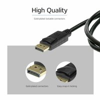 ACT AK4071 | DisplayPort 1.4 Kabel | 1.0m | Zwart