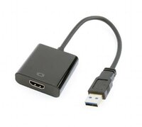 Gembird grafische adapter | USB naar HDMI | 1920 x 1080 pixels | Zwart | A-USB3-HDMI-02